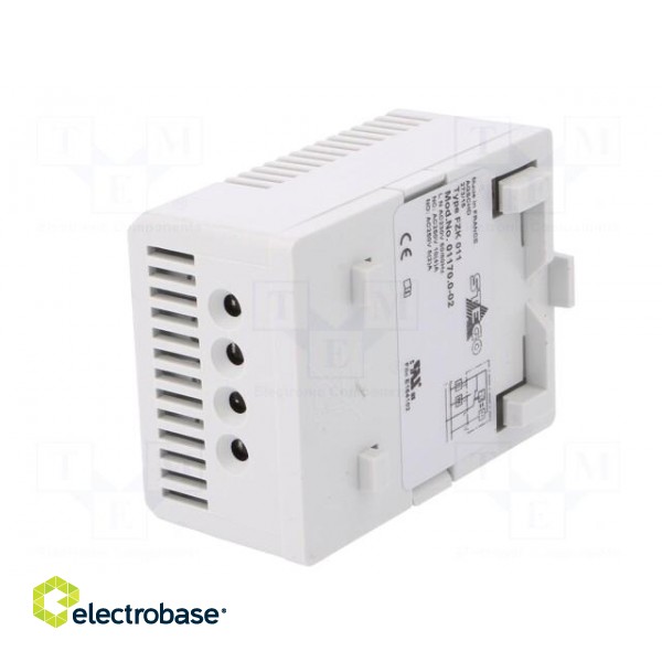 Sensor: thermostat | Contacts: SPDT | 10A | 250VAC | IP20 | Mounting: DIN фото 4