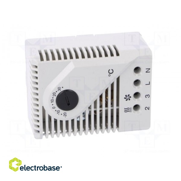 Sensor: thermostat | SPDT | 10A | 250VAC | screw terminals | IP20 image 9
