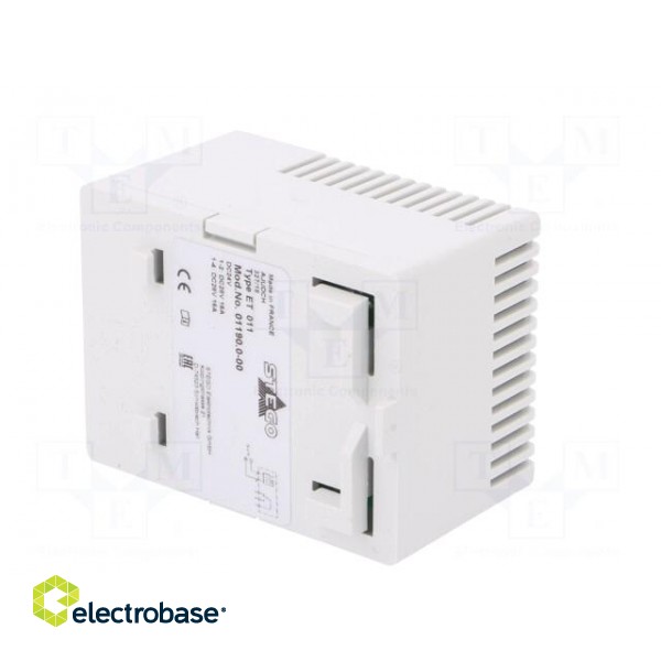Sensor: thermostat | Contacts: SPDT | 16A | IP20 | Mounting: DIN image 6
