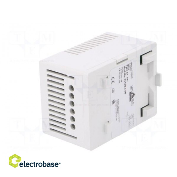Sensor: thermostat | Contacts: SPDT | 16A | IP20 | Mounting: DIN paveikslėlis 4