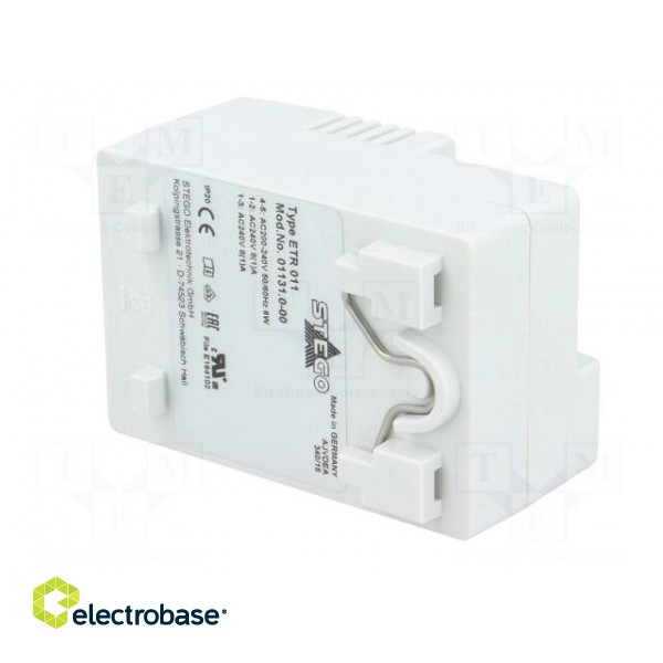 Sensor: thermostat | SPDT | 8A | 250VAC | screw terminals | IP20 фото 6