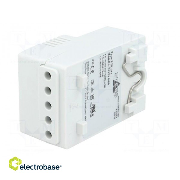 Sensor: thermostat | SPDT | 8A | 250VAC | screw terminals | IP20 paveikslėlis 4