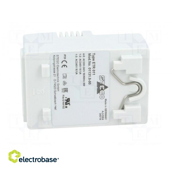 Sensor: thermostat | SPDT | 8A | 250VAC | screw terminals | IP20 paveikslėlis 5