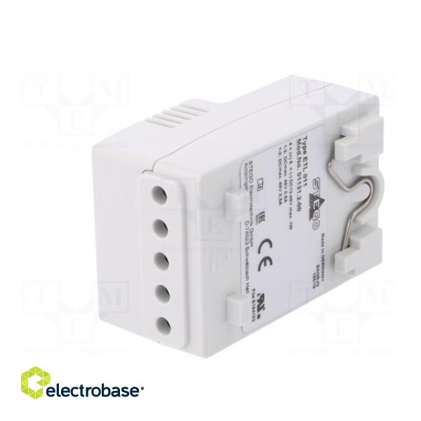 Sensor: thermostat | SPDT | 8A | screw terminals | Temp: -40÷85°C | IP20 фото 4