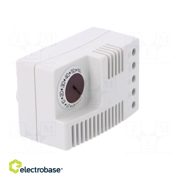 Sensor: thermostat | SPDT | 8A | screw terminals | Temp: -40÷85°C | IP20 image 8