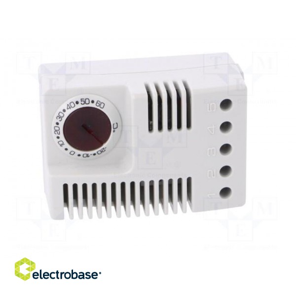 Sensor: thermostat | SPDT | 8A | screw terminals | Temp: -40÷85°C | IP20 фото 9