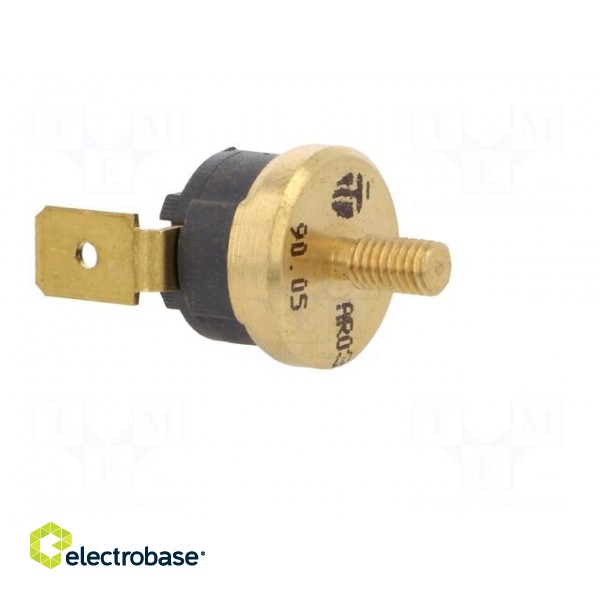 Sensor: thermostat | Output conf: SPST-NC | 90°C | 16A | 250VAC | ±5°C image 8