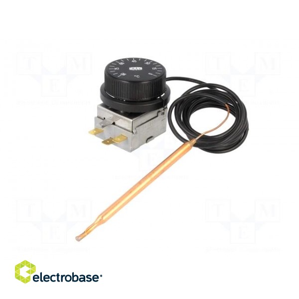 Sensor: thermostat with capillary | Output conf: SPDT | 10A | 400VAC image 2