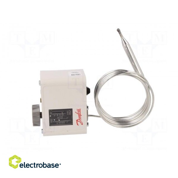 Sensor: thermostat with capillary | Output conf: SPDT | 16A | 400VAC фото 3