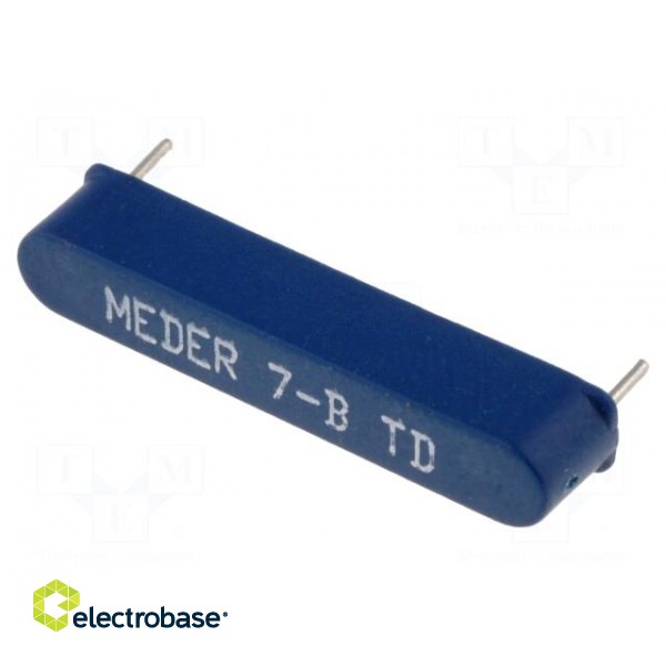 Reed switch | Range: 10÷15AT | Pswitch: 10W | 3.3x4.2x19.78mm | 0.5A