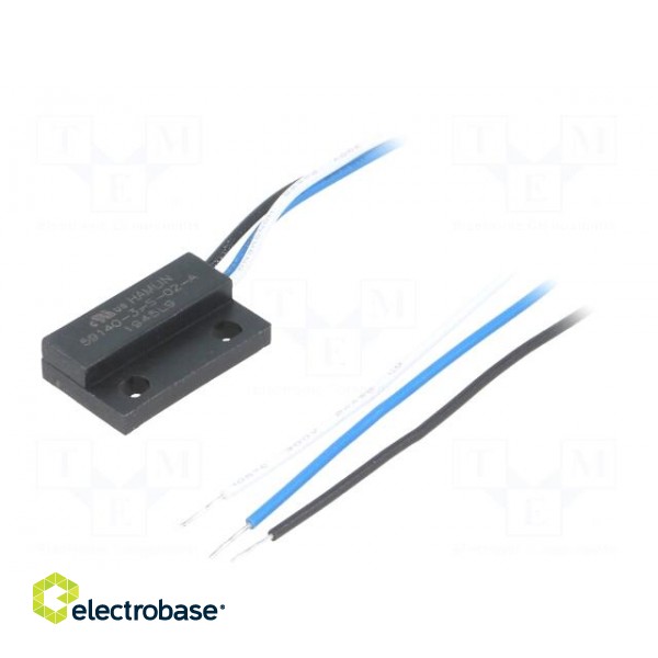 Reed switch | Range: 11.6mm | Pswitch: 5W | 23x14x6mm | Contacts: SPDT