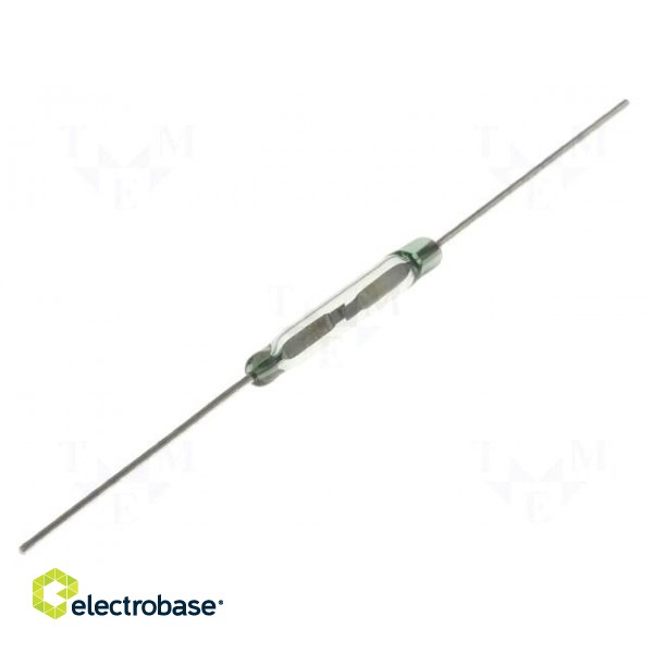 Reed switch | Range: 15÷20AT | Pswitch: 50W | Ø2.75x21mm | 0.5A