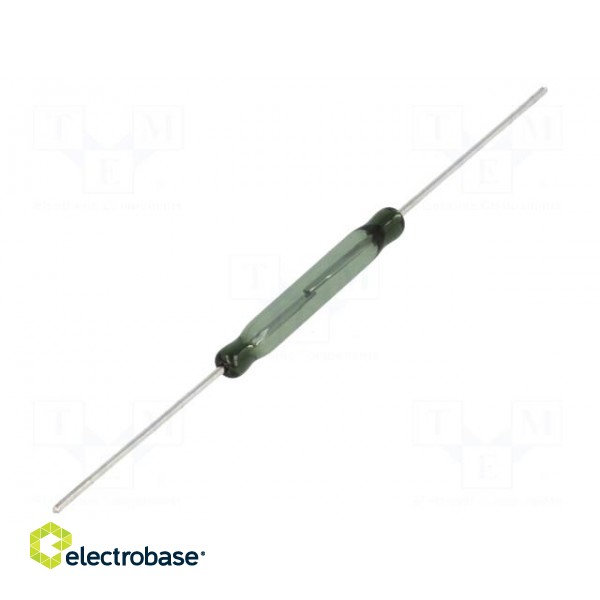 Reed switch | Range: 15÷28AT | Pswitch: 30W | Ø2.7x20.5mm | 1A