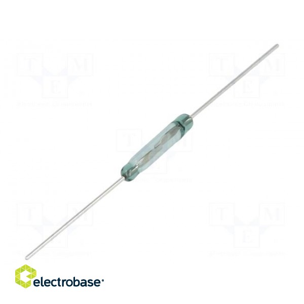 Reed switch | Range: 20÷25AT | Pswitch: 10W | Ø2x10mm | 0.5A | max.200V