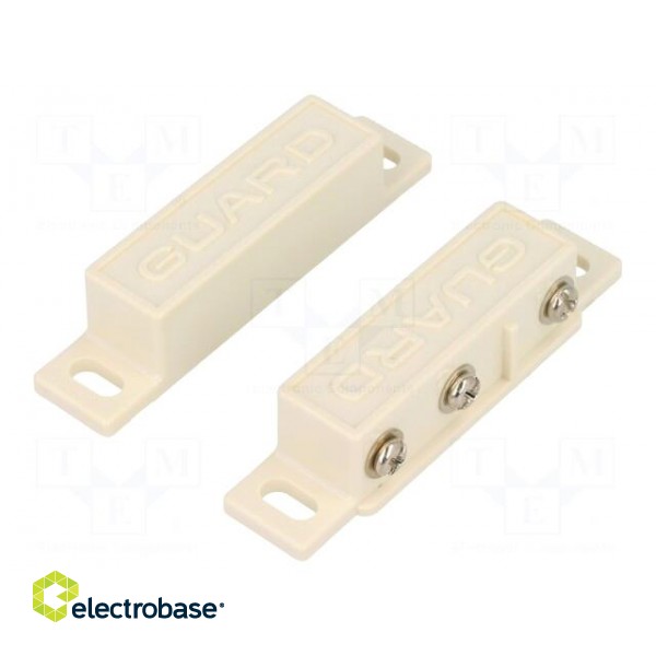Reed switch | Range: 30mm | 64x13.6x13.8mm | Connection: screw | 250mA image 1