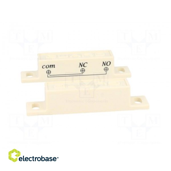 Reed switch | Range: 30mm | 64x13.6x13.8mm | Connection: screw | 250mA image 7