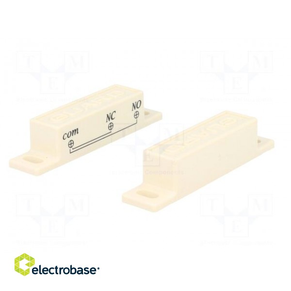 Reed switch | Range: 30mm | 64x13.6x13.8mm | Connection: screw | 250mA image 6