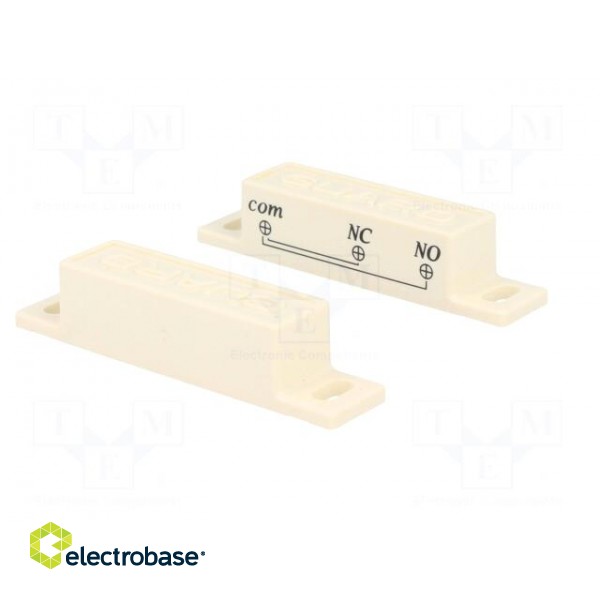 Reed switch | Range: 30mm | 64x13.6x13.8mm | Connection: screw | 250mA image 8