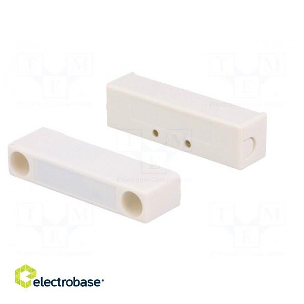 Reed switch | Range: 40mm | 50x14x12mm | Connection: screw | 250mA image 4