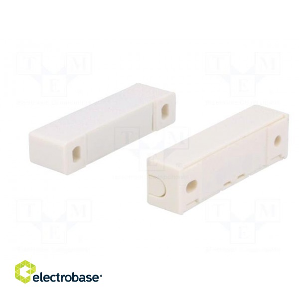 Reed switch | Range: 40mm | 50x14x12mm | Connection: screw | 250mA image 6