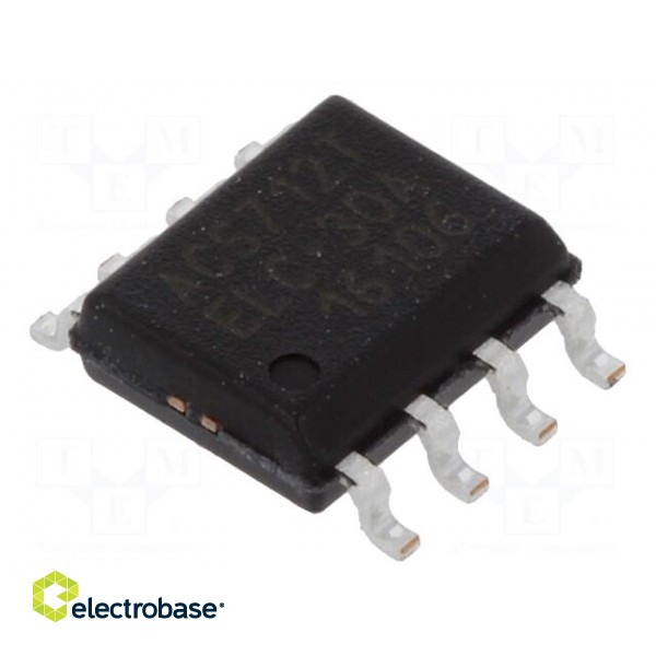 Sensor: current | SO8 | Usup: 4.5÷5.5VDC | ±30A | Temp: -40÷85°C | 66mV/A