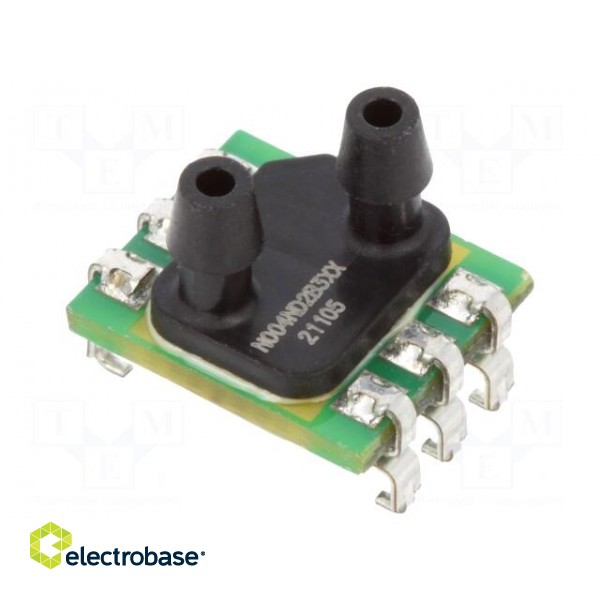 Sensor: pressure | -10÷10mbar | differential | OUT: I2C | Usup: 3.3VDC