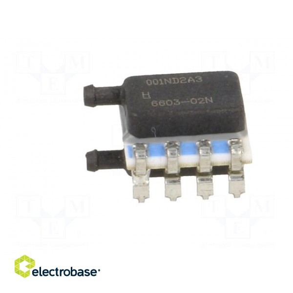 Sensor: pressure | Range: ±1 in H2O | differential | Output conf: I2C paveikslėlis 3