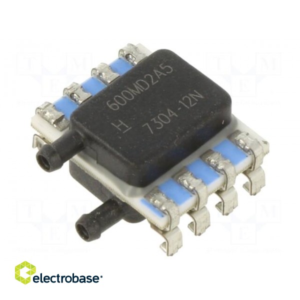 Sensor: pressure | -600÷600mbar | differential | OUT: I2C | SMT | SEK001 image 1