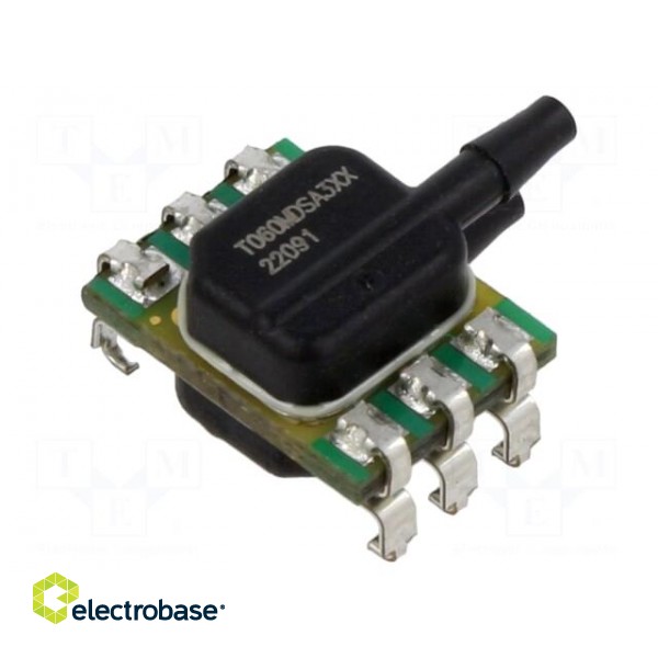 Sensor: pressure | -60÷60mbar | differential | OUT: SPI | Usup: 3.3VDC