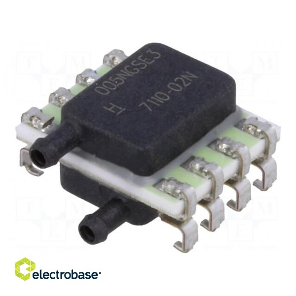 Sensor: pressure | 0÷12.5mbar | gage | OUT: SPI | Usup: 3÷3.6VDC,3.3VDC image 1