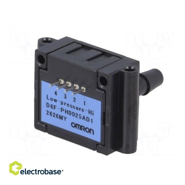Sensor: pressure | 0÷250Pa | differential | Usup: 2.3÷3.6VDC | PCB image 6