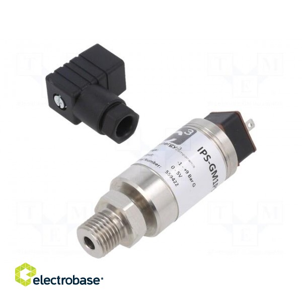 Converter: pressure | Pressure setting range: -1÷9bar | 9÷32VDC image 1