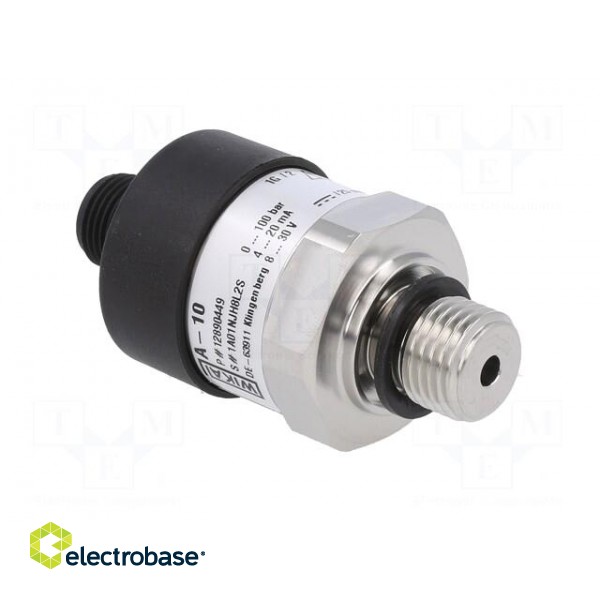 Converter: pressure | Pressure setting range: 0÷100bar | 8÷30VDC фото 8