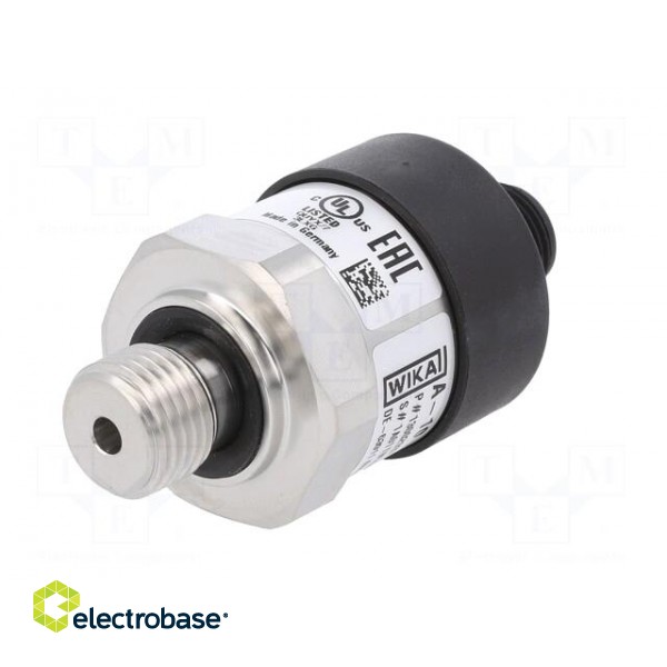 Converter: pressure | Pressure setting range: 0÷10bar | 0.5% | IP67 image 2