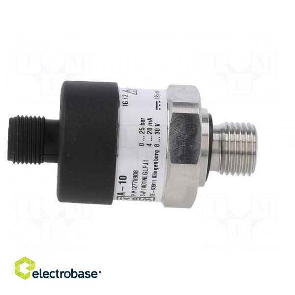 Converter: pressure | Pressure setting range: 0÷25bar | 8÷30VDC фото 7