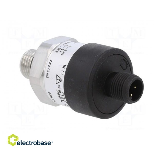 Converter: pressure | Pressure setting range: 0÷4bar | 0.5% | IP67 image 4
