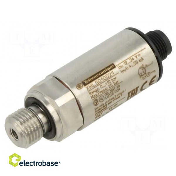 Pressure switch | Pressure setting range: 0÷10bar | 8÷33VDC | 0.3% image 1