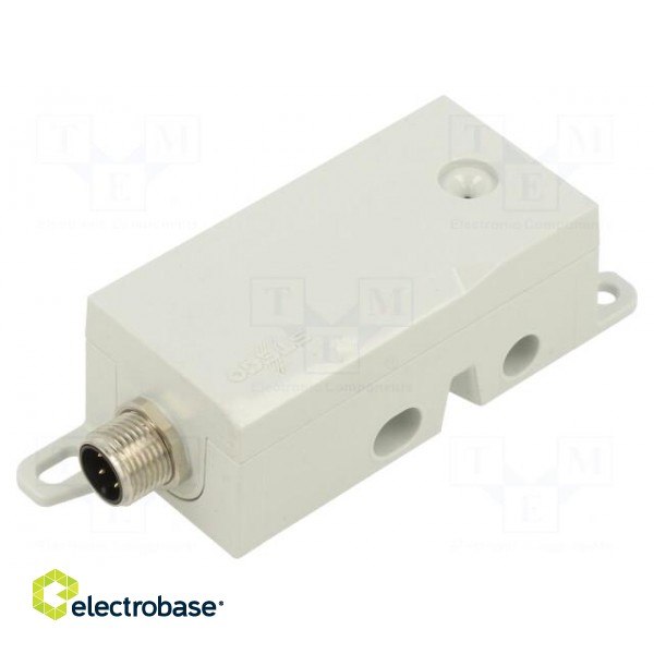Sensor: ultrasonic | Range: 0.3÷4m | Usup: 18÷30VDC | Connection: M12