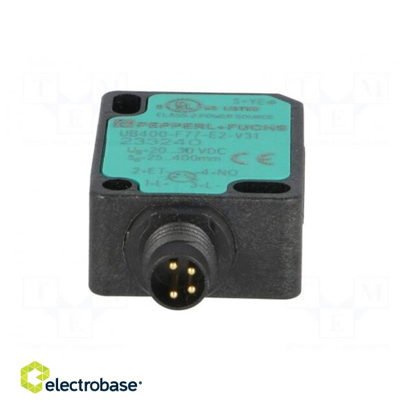 Sensor: ultrasonic | Range: 400mm | PNP / NO | Usup: 20÷30VDC | PIN: 4 image 9