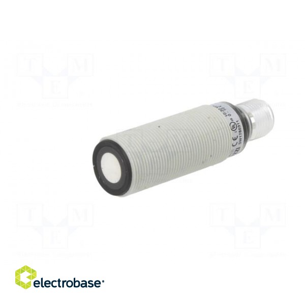Sensor: ultrasonic | Range: 80÷800mm | 0-10V analogue | Housing: M18 paveikslėlis 2