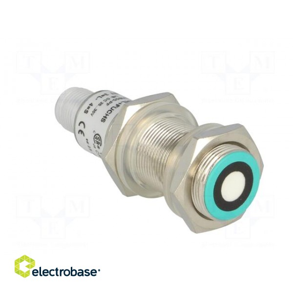 Sensor: ultrasonic | straight | Range: 0.025÷0.4m | PNP / NO | PIN: 4 image 8
