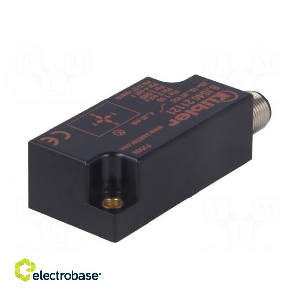 Sensor: tilt | ±10° | connector M12 | 2- axis | -30÷70°C | 10÷30VDC paveikslėlis 6