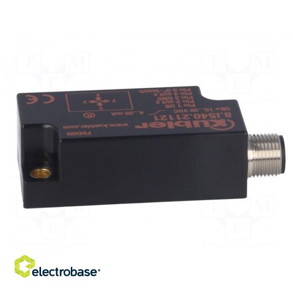 Sensor: tilt | ±10° | connector M12 | 2- axis | -30÷70°C | 10÷30VDC фото 7