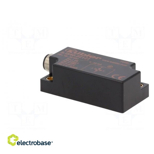 Sensor: tilt | ±45° | connector M12 | 2- axis | -30÷70°C | 10÷30VDC image 4