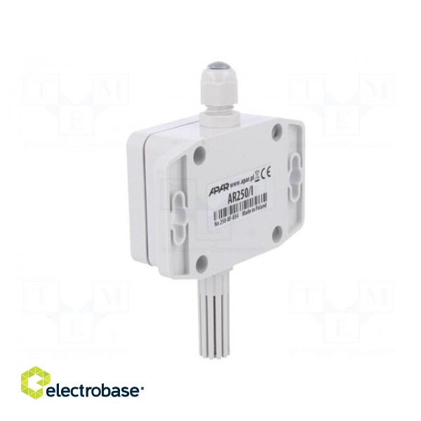 Converter: humidity | Range: 0÷100% RH | 12÷36VDC | 58x64x35mm | 3% image 4