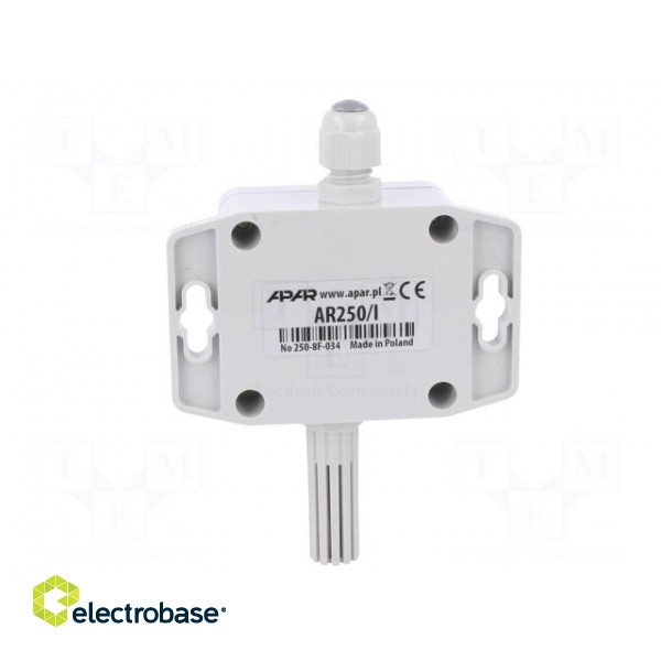 Converter: humidity | Range: 0÷100% RH | 12÷36VDC | 58x64x35mm | 3% image 5