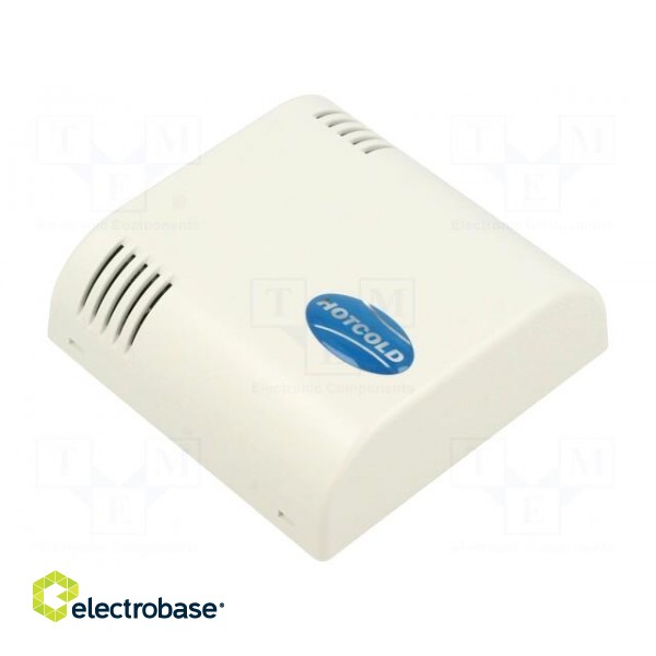 Converter: humidity | Range: 0÷100% RH | 24VDC | 24VAC | 80x80x25mm image 1