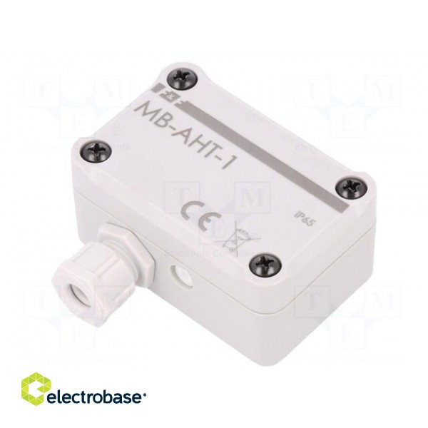 Converter: temperature and humidity | 9÷30VDC | -40÷70°C | IP65 image 1