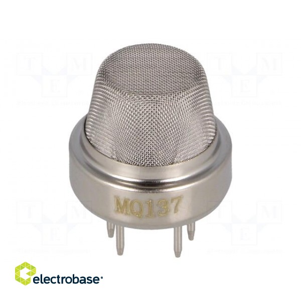 Sensor: gas | NH3 | Range: 5÷500ppm | Series: MQ-137