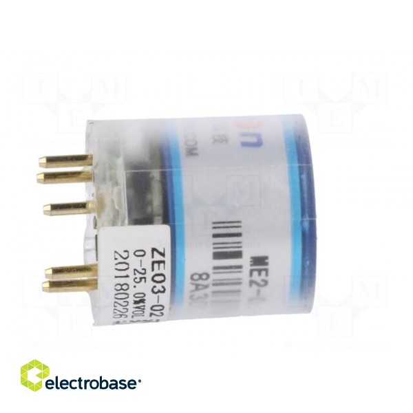 Sensor: gas | O2 | Range: 0÷25% VOL | Series: ZE03 | Press-Fit image 7
